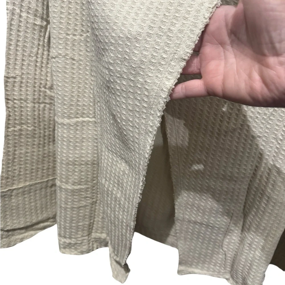 Free People Juicy Cowl Neck Waffle Top - Picture 6 of 6